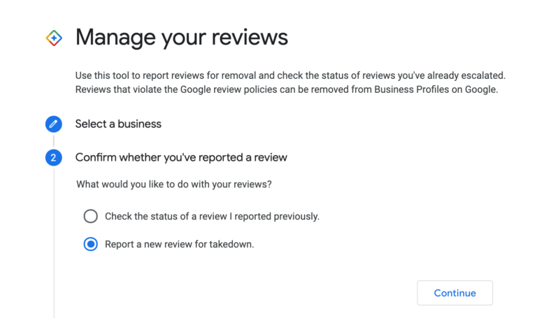 google my business manage reviews1